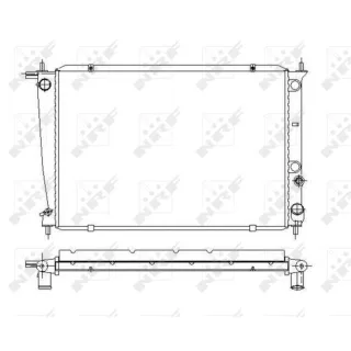 NRF Motork?hler gel?tet Hyundai H-1 53371