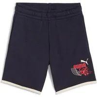 PUMA Trainingsshorts LITTLE RUNNERS SHORTS TR PS sportlicher Stil, für Kinder, aus Baumwollmischung, regular fit