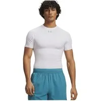 Under Armour® T-Shirt Under Armour HG Elite Comp. T-Shirt Weiß Polyester