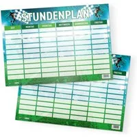 itenga Schülerkalender itenga Stundenplan Fußball DIN A4 einseitig abwischbar