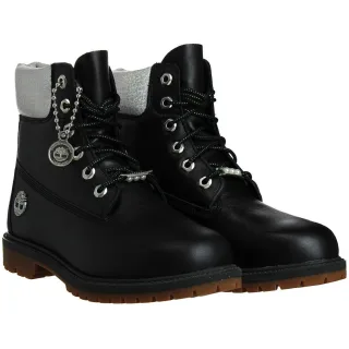 Timberland 6 Zoll Heritage Cupsole Damen Schwarze Stiefel