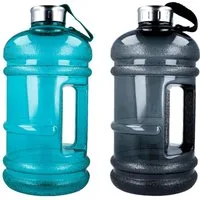 EUROHOME Trinkflasche Sport Trinkflasche 2,2 Liter Kunststoff mit Haltegriff, Wasserflasche Sport 2l - Wasserkanister Kunststoff