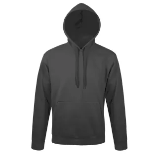 SOLS Snake Unisex Sweatshirt mit Kapuze (Dunkelgrau)