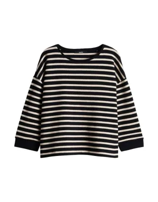 someday - Sweatshirt - Uleno beige/schwarz - Gr. - 38