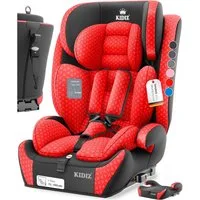 KIDIZ Autokindersitz, Kinderautositz Isofix 1-12 Jahre, Mitwachsend, Gruppe 1+2+3, 9-36 kg
