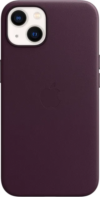 Apple Leder Case mit MagSafe [für iPhone 13] dunkelkirsch