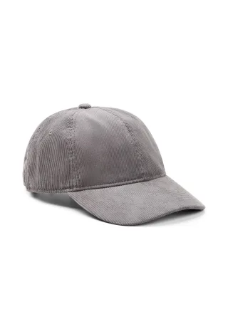 camel active - Cordcap aus Baumwollgemisch dust grey - Gr. - OS