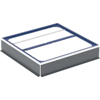 Geberit Duofix Installationsrahmen für Duschfläche 120 cm, für zehn Füße: 120x120cm,, 551526001 551526001