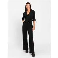 heine Jumpsuit Jumpsuit Langarm Innenbeinlänge ca. 77 cm