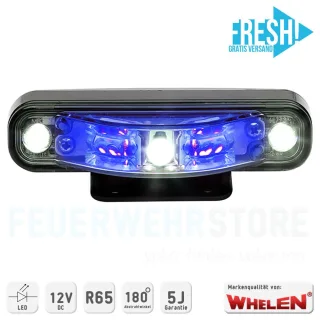 LED Front- und Kreuzungsblitzerset Whelen ION-V ECE-R65 - Blau (ECE-R65)
