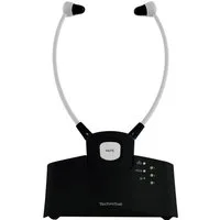 TechniSat kabelloser Stereo-Funkkopfhörer für Fernseher 0001/9130 Kopfhörer (Lautstärkeregelung)