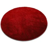 Karat Badematte Bari Hazy, Rund, Badteppich, Viele verschiedene Farben & Größen, Höhe 30 mm, Weicher & dichter Flor, Polyester, Mikrofaser, Rund, besonders weich durch Mikrofaser