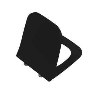 VitrA Universal Square WC-Sitz Slim Wrap mit Absenkautomatik Schwarz Matt,212-483R009 212-483R009