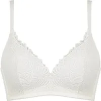 Naturana Bügelloser BH The Friday (1-tlg) mit Spitze, feminin, bequem, weich, ohne Bügel, verstellbare Träger