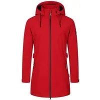 Blue Wave Softshellmantel Martje Damen Softshelljacke Martje mit Fleecefutter und abnehmbarer Kapuze