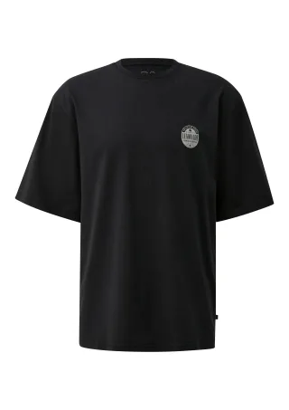 qs - T-Shirt schwarz - Gr. - M