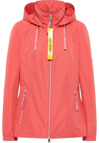 Barbara Lebek - Funktionsjacke mit Kapuze papaya - Gr. - 38
