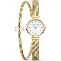 Bering Quarzuhr Bering Classic gold glänzend Gift Set Lovely 11022-334-Lovely-1-GWP190, Hochwertiges Produkt mit zeitlosem Design, sorgfältiger Verarbeitung