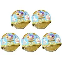 OLi Jumboball Heißer Glitzer-Dumpling-Squishy-Überraschungsbox: Bunte -Sensorik-Fidg, Spielzeuge, Anti-Stress-Quetschbälle
