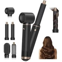 TUWENA Multihaarstyler 5 in 1 Airstyler, Multistyler Hair Styler Set mit Ionen Haartrockne, Lockenstab Automatisch, Glätten, Locken,Trockenes Haar