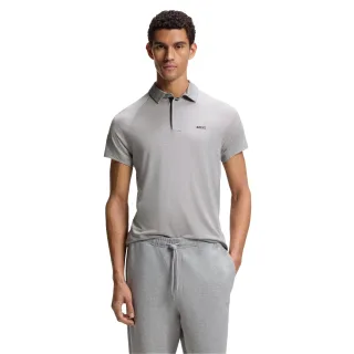 Boss - Poloshirt für Herren, Performance, Schmal (Grau)