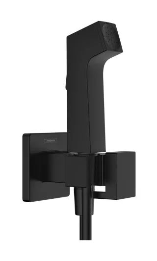 Hansgrohe Bidette E für Warmwasser Schl.1250mm/Port mattschwarz , 29233670 29233670