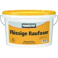 Primaster Wandfarbe Primaster Flüssige Raufaser 5 L weiß matt