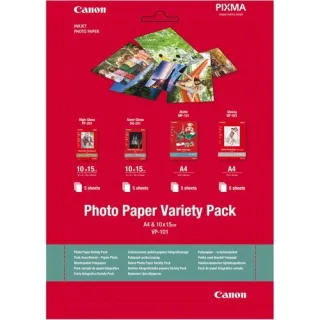 Canon VP-101 Photo Paper Variety Pack A 4 u. 10x15 cm 4x5 Blatt