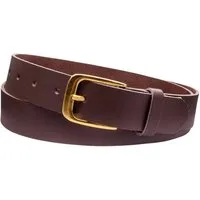 COLOGNEBELT Ledergürtel C16-SL Schlicht dennoch modern mit Dornschließe, MADE IN GERMANY