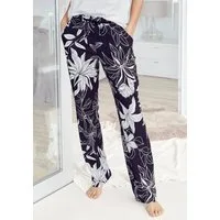 LASCANA Schlafhose mit floralem Druck
