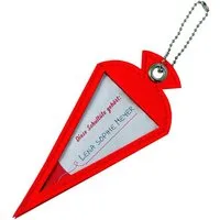 Schultüte Roth Namensanhänger für Schultüte, aus Filz, mit Kugelkettchen