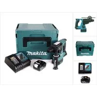 Makita Akku-Bohrhammer DHR 242 RF1J Akku Bohrhammer 18V 2,4J SDS-plus Brushless + 1x Akku 3