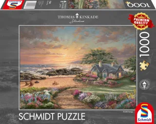 Schmidt Puzzle 57368 - Seaside Cottage [1.000 Teile]