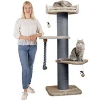 Happypet Kratzbaum FREDDY, Katzenbaum 'Freddy', Gesamthöhe 150 cm, mit Spielseil und Spielball