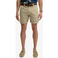 Superdry Chinoshorts UTILITY CHINO SHORT mit Baumwollmischung, Relaxed Fit, knielang, aus Webmaterial