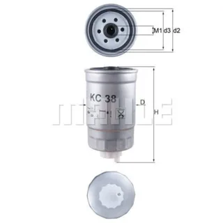 Mahle Kraftstofffilter Citroen Fiat Ford Iveco Land Rover Peugeot VW