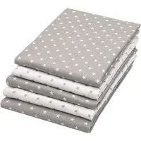 ZOLLNER Spucktuch, (5-tlg., Geschenk-Set), 100% Baumwolle