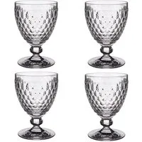 Villeroy & Boch Weinglas Boston, Kristallglas, Spülmaschinengeeignet, Transparent, Boston, H: 13.2cm