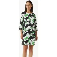 comma Minikleid Kleid Kurzes Kleid mit All-over-Print