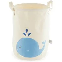 BIECO Wäschetasche Wäschekorb Baby Aufbewahrungskorb Kinder Baumwolle Wasserabweisend
