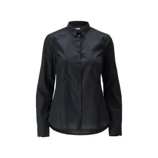 MASCOT Damen Langarmhemd FRONTLINE Vollschwarz 36 - 21914-984-90-36