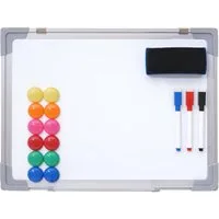 PROREGAL® Magnettafel Whiteboard inkl. Zubehör in unterschiedlichen Größen, magnetisch, magnetisch, beschreibar und löschbar - mit praktischem Stifthalter