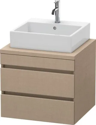 Duravit DuraStyle Konsolenwaschtischunterbau wandhängend Leinen Matt 600x548x512 mm - DS531507575 DS531507575