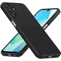 CoolGadget Handyhülle Black Series Handy Hülle für Samsung Galaxy A16 5G 6,7 Zoll, Edle Silikon Schlicht Robust Schutzhülle für Samsung A16 5G 5G Hülle