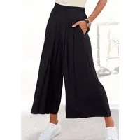 LASCANA Culotte aus fließender Viskose mit Taschen weites Bein, luftige Sommerhose, sommerlich, modisch
