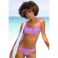 Venice Beach Bustier-Bikini-Top Fjella, in zweifarbiger Animal-Optik
