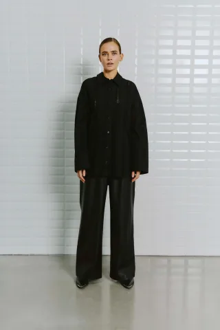 WITHBLACK - Hosen Weiblich Schwarz - Gr. - XS