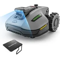 Mammotion Rasenmähroboter YUKA Mini 2 800 Mähroboter ohne Begrenzungskabel, bis 800 m² Rasenfläche, (mit Garage), DropMow, Auto-Kartierung, Kantenschneiden, 4G-Modul, APP