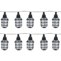 Luxform Lichterkette Solar-Lichterkette Corsica Partybeleuchtung 10xLED, Aus Kunststoff gefertigt