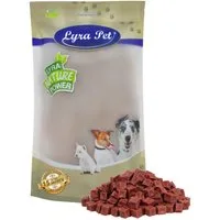 Lyra Pet 1 kg Lyra Pet® Pferdefleischwürfel Pferd, Ergänzungsfutter für: Hund